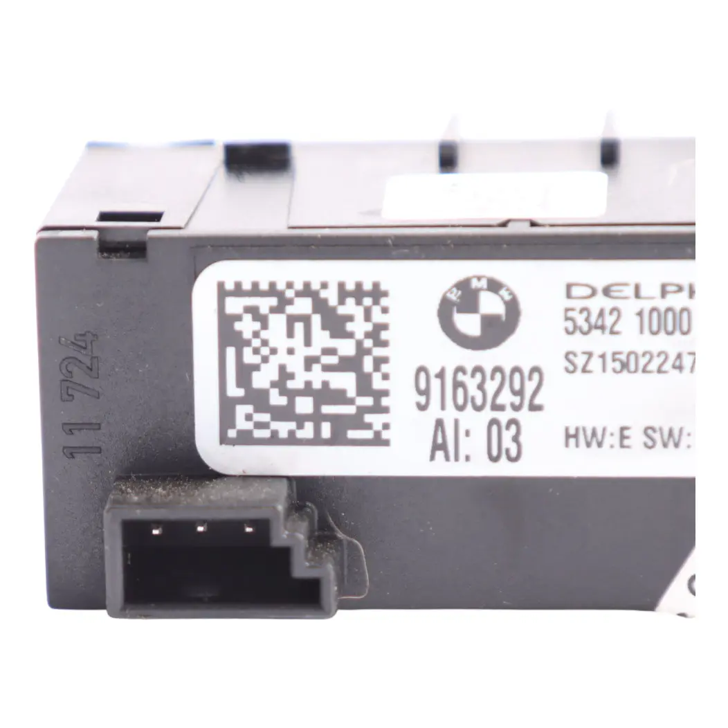  Heated Seat Button BMW F10 F11 X5 F15 X3 F25 F30 F36 Switch Panel - SKU 9163292 - Part number 9163292