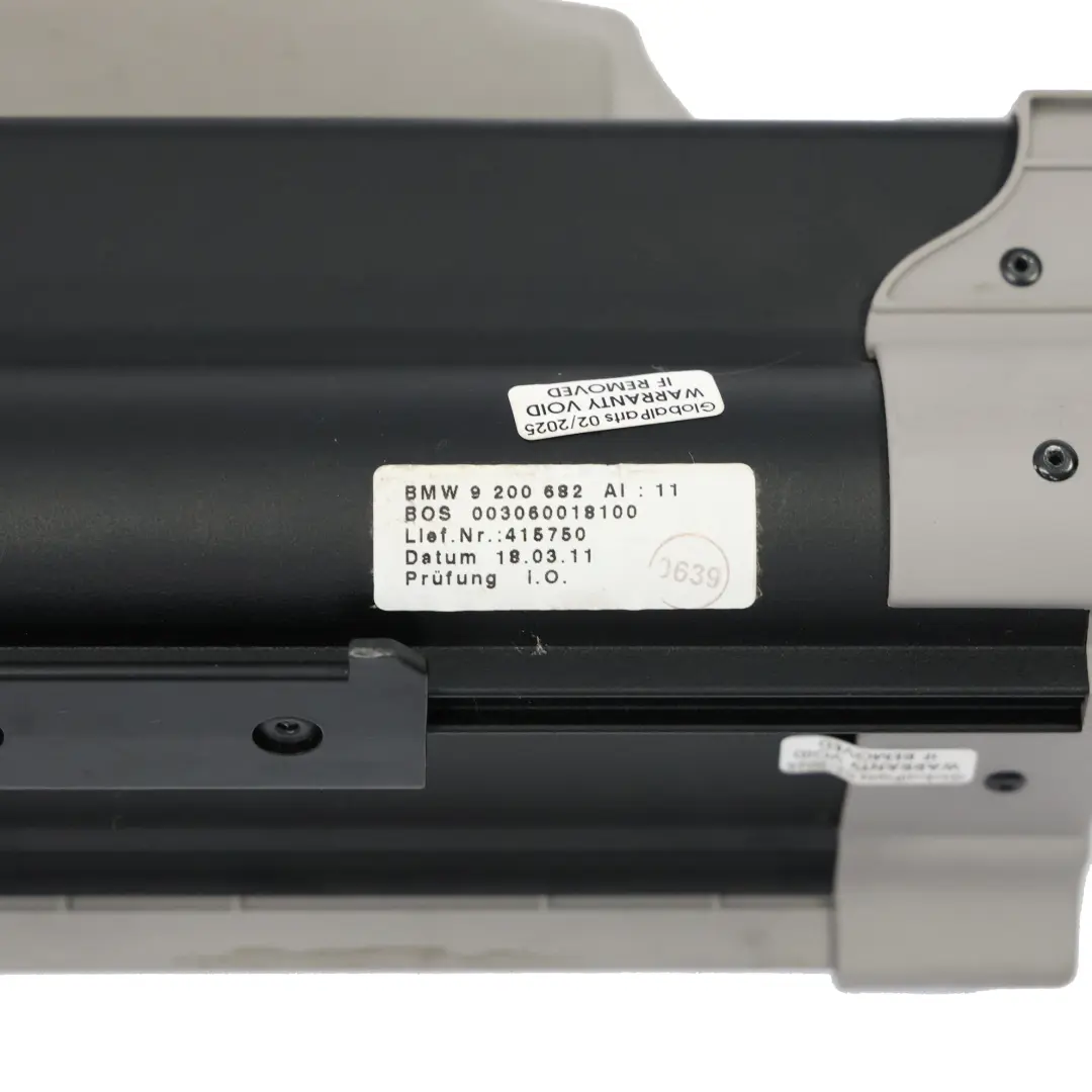 Boot Parcel Shelf Cover Roller Blind Parcel Shelf Everestgrau to BMW F11 Touring with Part number 9200682 BMW F11 Touring Boot Parcel Shelf Cover Roller Blind Parcel Shelf Everestgrau - SKU 9200682 - Part number 9200682
