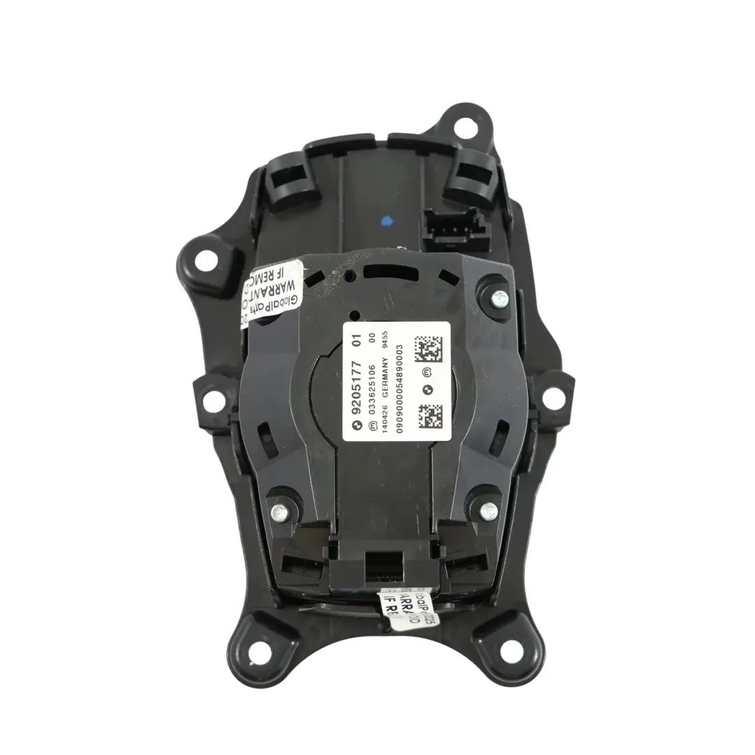 Multifunction Button BMW E81 E90 E91 LCI Switch Controller Control Unit to with Part number 9205177 Multifunction Button BMW E81 E90 E91 LCI Switch Controller Control Unit - SKU 9205177-3 - Part number 9205177