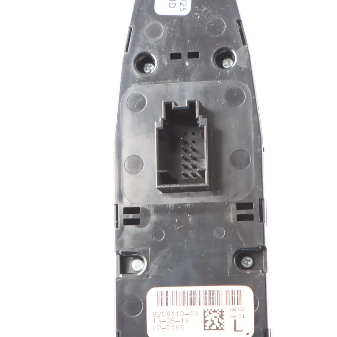 Switch Window Lifter Right Driver Side O/S to BMW F10 F20 F30 with Part number 9208110 BMW F10 F20 F30 Switch Window Lifter Right Driver Side O/S - SKU 9208110 - Part number 9208110