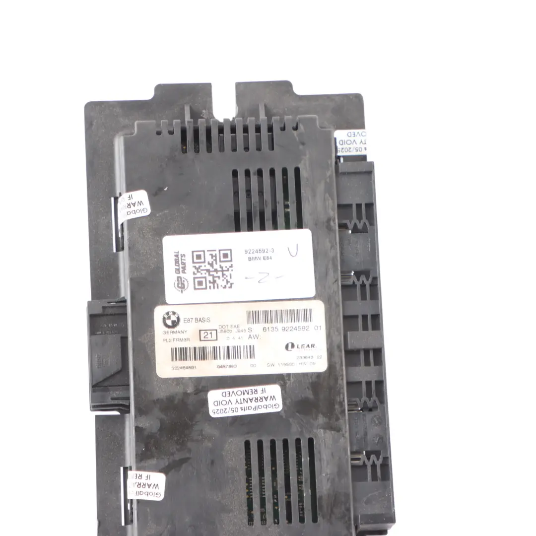 Module De Commande D'Éclairage De Plancher ECU PL2 FRM3R pour BMW E84 à propos du numéro de pièce 9224592 BMW E84 Module De Commande D'Éclairage De Plancher ECU PL2 FRM3R - SKU 9224592-3 - Numéro de pièce 9224592