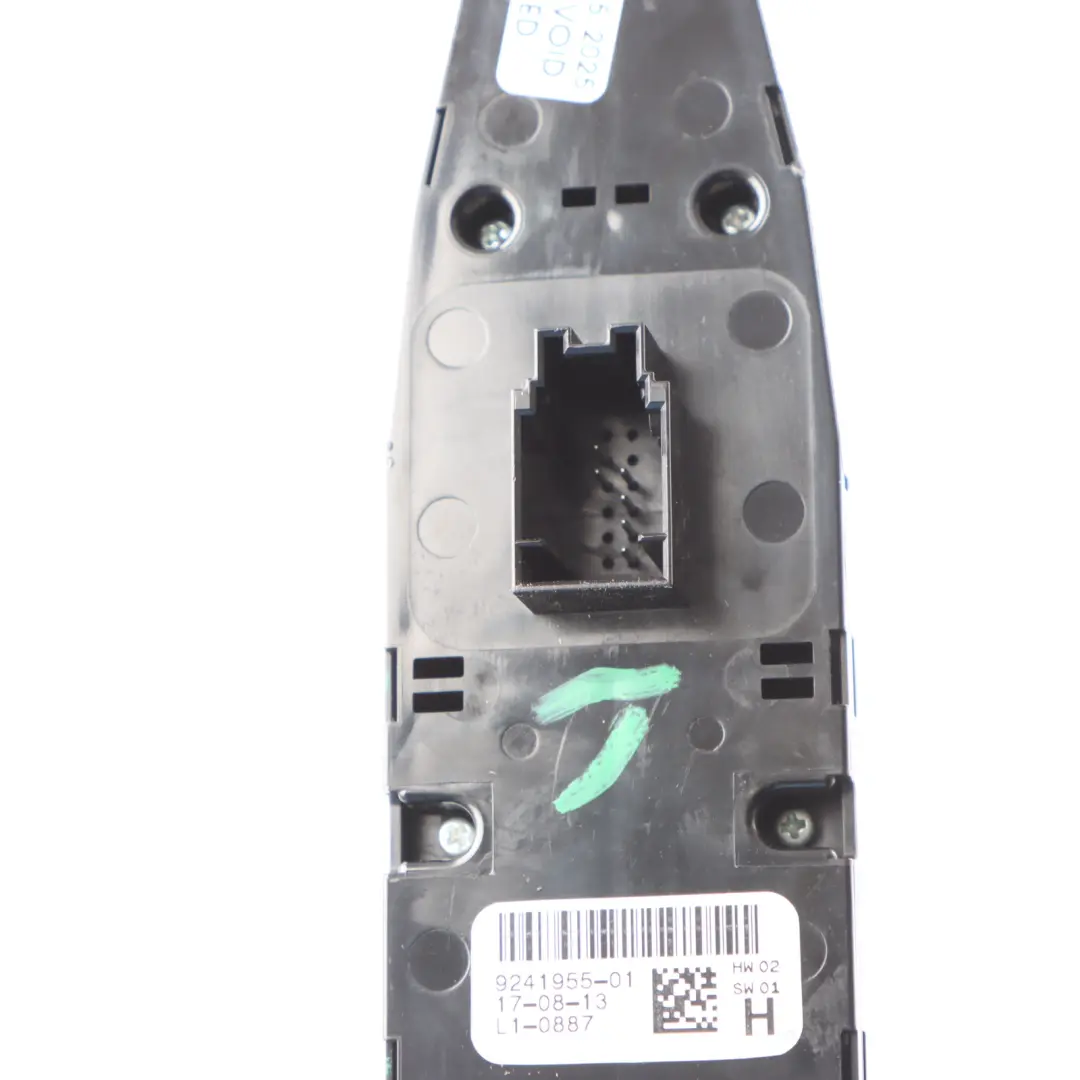 BMW F10 F11 Elevalunas Eléctrico Interruptor Control Funcionamiento - SKU 9241955 - Número de pieza 9241955