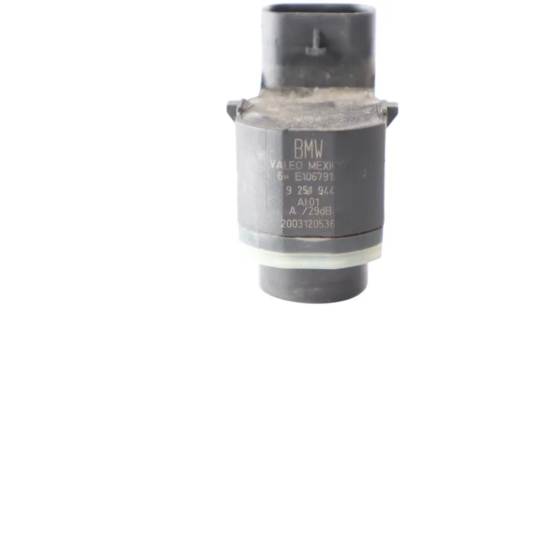 BMW X5 E70 X6 E71 F10 Sensor Aparcamiento PDC Ultrasonic Negro 9251944 SET X4 - SKU 9270495-1 - Número de pieza 9270495