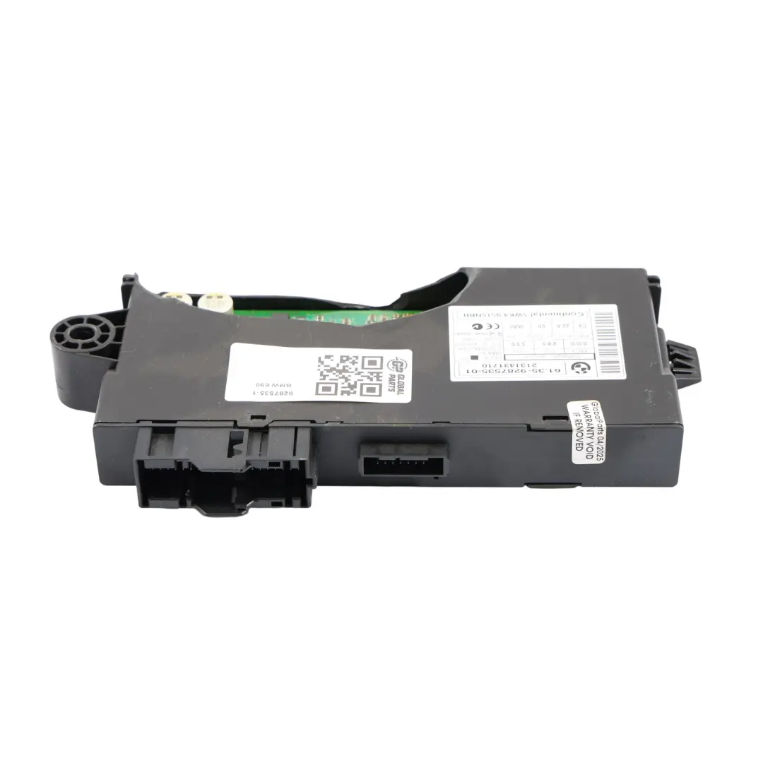 CAS 3 Moduł Sterownik Komfortu ECU do BMW E60 E61 E81 E87 E90 E91 o numerze 9287535 BMW E60 E61 E81 E87 E90 E91 CAS 3 Moduł Sterownik Komfortu ECU - SKU 9287535-1 - Numer Części 9287535