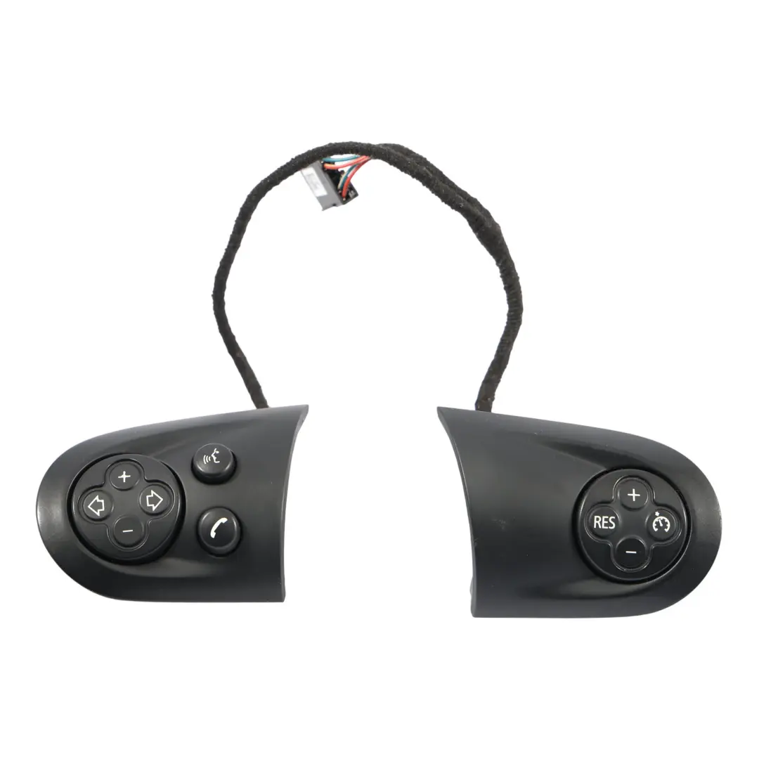 Steering Wheel Multifunction Switch Panel Set to Mini R56 LCI with Part number 9289676 Mini R56 LCI Steering Wheel Multifunction Switch Panel Set - SKU 9289676 - Part number 9289676