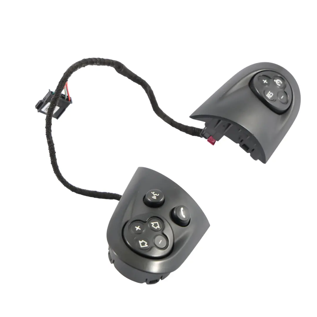 Steering Wheel Multifunction Switch Panel Set to Mini R56 LCI with Part number 9289676 Mini R56 LCI Steering Wheel Multifunction Switch Panel Set - SKU 9289676 - Part number 9289676
