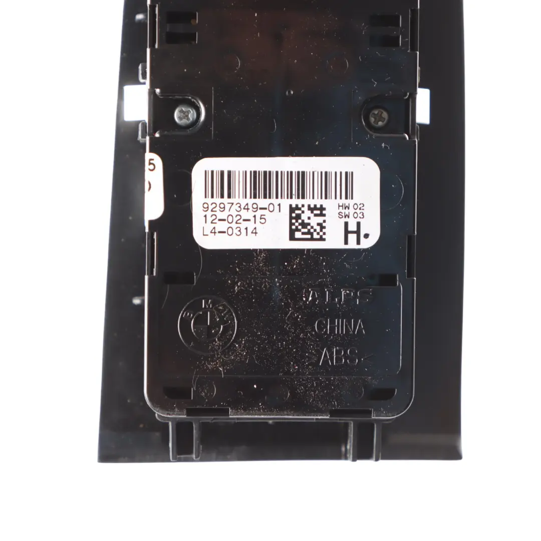 Window Lifter Switch BMW X5 F15 F45 Driver's Side Door Control Panel to with Part number 9297349 Window Lifter Switch BMW X5 F15 F45 Driver's Side Door Control Panel - SKU RHD-9297349-1 - Part number 9297349