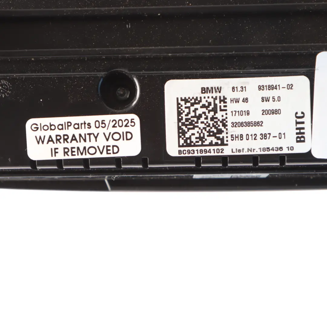 Klimaanlage Automatik Schalter Bedienfeld für Mini F54 mit Teilenummer 9318941 Mini F54 Klimaanlage Automatik Schalter Bedienfeld - SKU 9318941 - Teilenummer 9318941