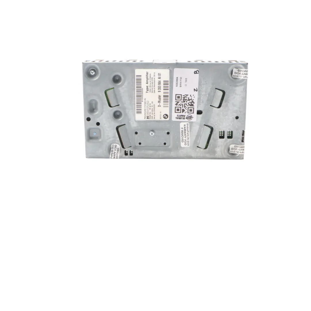  Audio Amplifier BMW F20 F21 F22 Harman Kardon System - SKU 9353984 - Part number 9353984