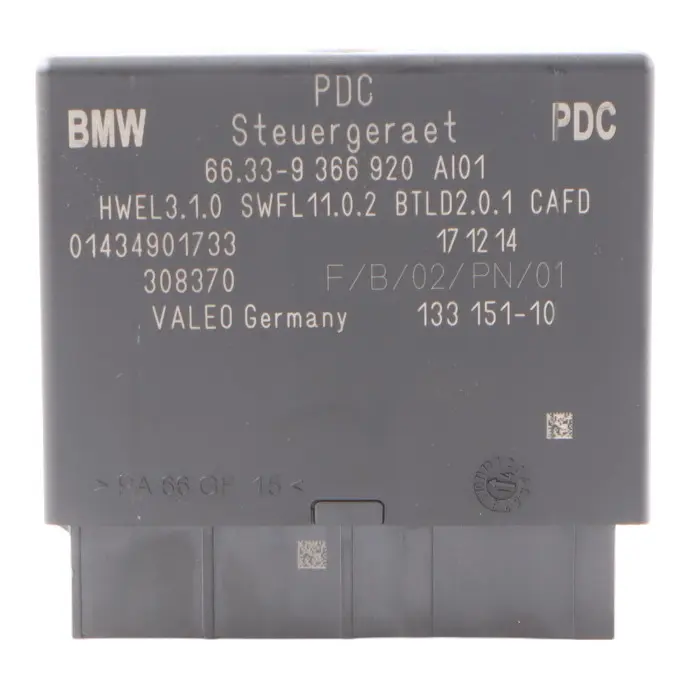 PDC Sensor Distancia Aparcamiento Módulo Unidad Control ECU para Mini F55 F56 con número de pieza 9366920 Mini F55 F56 PDC Sensor Distancia Aparcamiento Módulo Unidad Control ECU - SKU 9366920 - Número de pieza 9366920