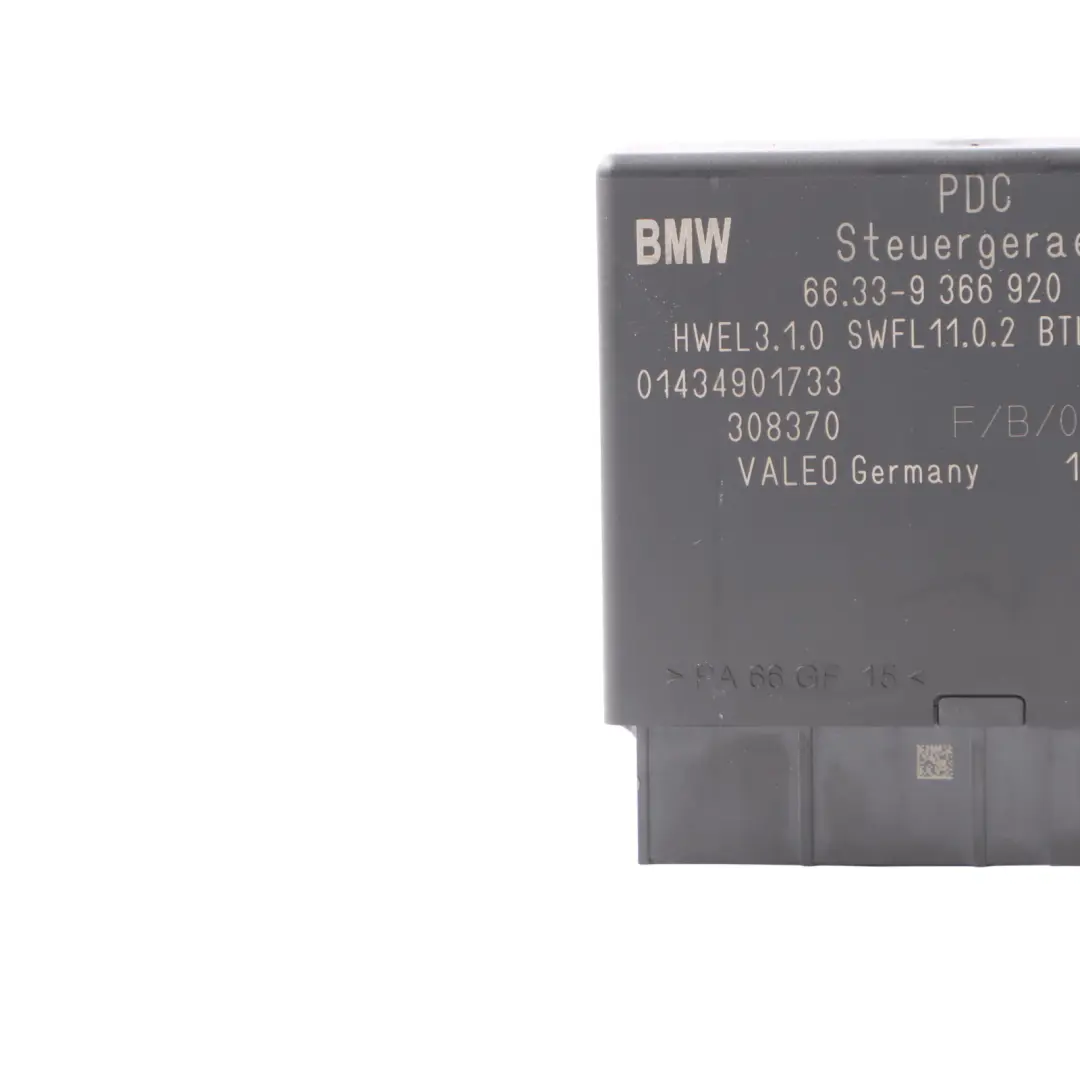 Mini F55 F56 PDC Sensor Distancia Aparcamiento Módulo Unidad Control ECU - SKU 9366920 - Número de pieza 9366920