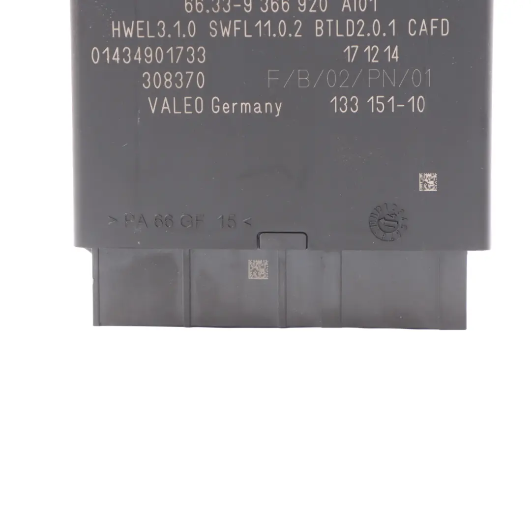 PDC Module Capteur Distance Stationnement Unit Contrôle ECU pour Mini F55 F56 à propos du numéro de pièce 9366920 Mini F55 F56 PDC Module Capteur Distance Stationnement Unit Contrôle ECU - SKU 9366920 - Numéro de pièce 9366920