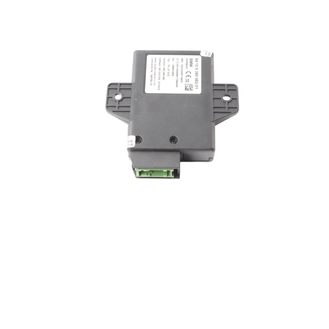 Telematic Telephone Cell Phone Control Module Unit ECU to Mini F55 F56 with Part number 9380982 Mini F55 F56 Telematic Telephone Cell Phone Control Module Unit ECU - SKU 9380982 - Part number 9380982