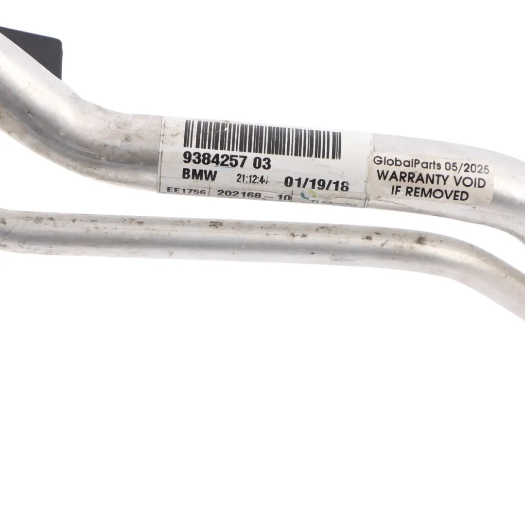 Conditioning Pipe BMW X5 F15 X6 F16 X5 M F85 Refrigerant Line Double to Air with Part number 9384257 Air Conditioning Pipe BMW X5 F15 X6 F16 X5 M F85 Refrigerant Line Double - SKU 9384257 - Part number 9384257