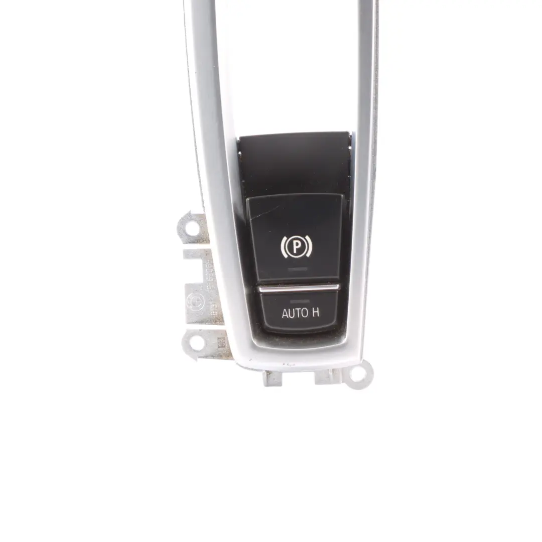 BMW F10 F11 F12 Parking Brake Switch Auto Hold Switch Frame - SKU 9385029 - Part number 9385029