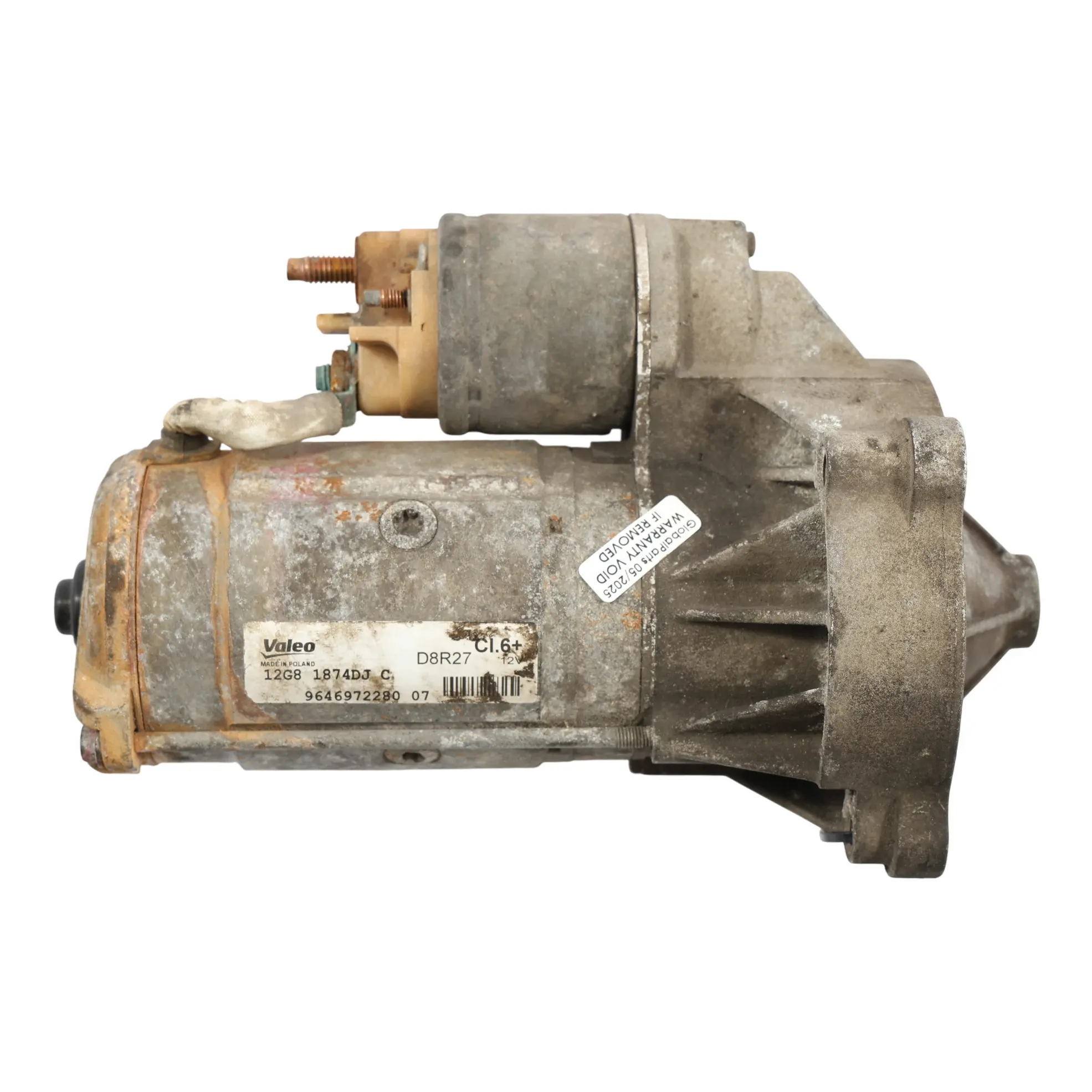 Peugeot Boxer Citroën Relais Moteur Démarreur Diesel Valeo 9646972280