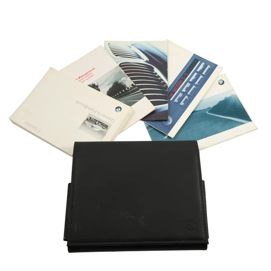 BMW E39 Service Booklet Owner's Handbook Pouch Case Wallet Set - SKU 9790811 - Part number 9790811