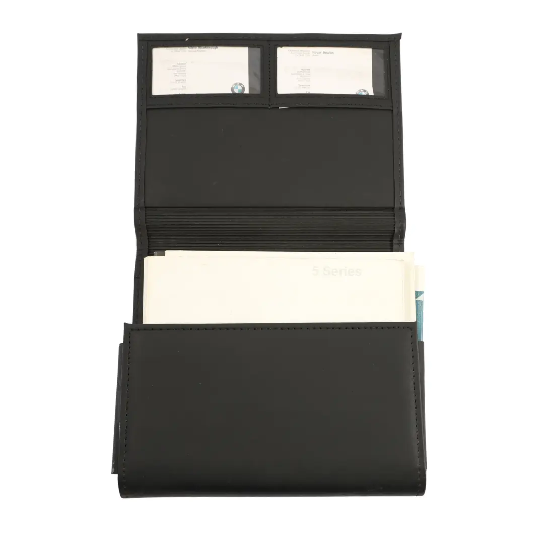 BMW E39 Serviceheft Besitzerhandbuch Tasche Etui Brieftasche Set - SKU 9790811 - Teilenummer 9790811