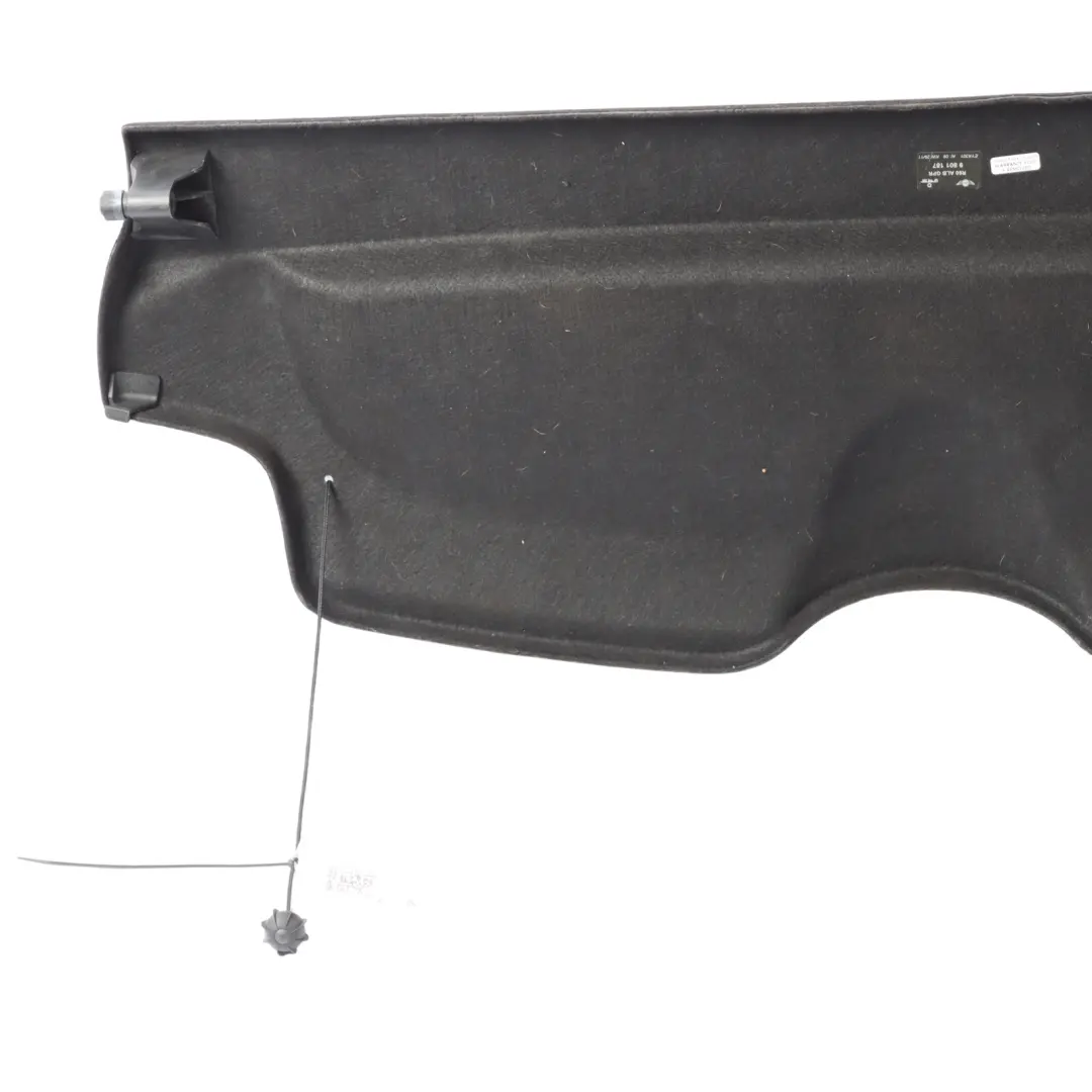 Window Parcel Shelf Luggage Trunk Cover to Mini Countryman R60 Rear with Part number 9811137 Mini Countryman R60 Rear Window Parcel Shelf Luggage Trunk Cover - SKU 9801187 - Part number 9811137