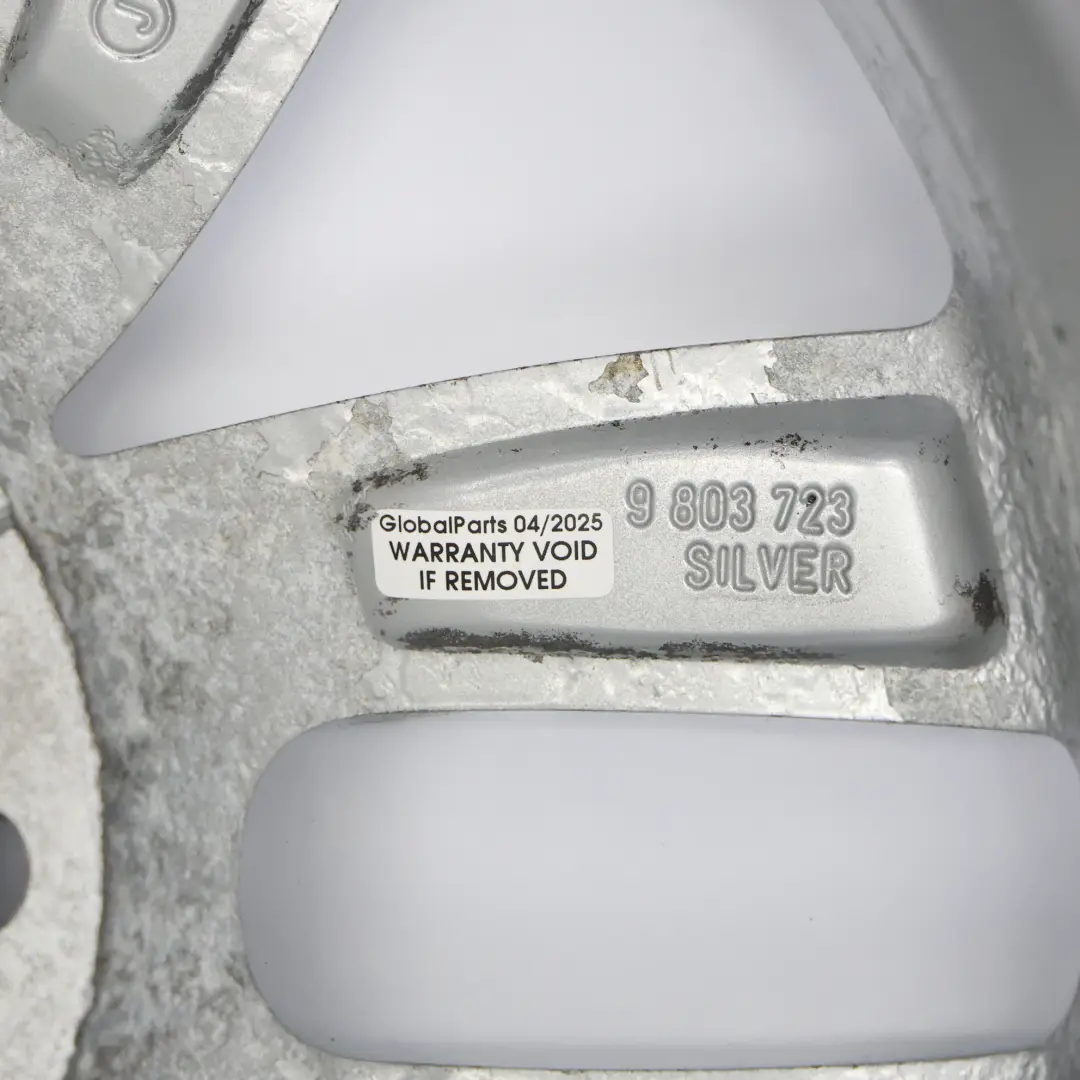 Mini Cooper R60 R61 Argento AlluMini o Cerchione IN Lega 17" 7J 5 Stella Doppio - SKU 9803723-2 - Numero di parte 9803723