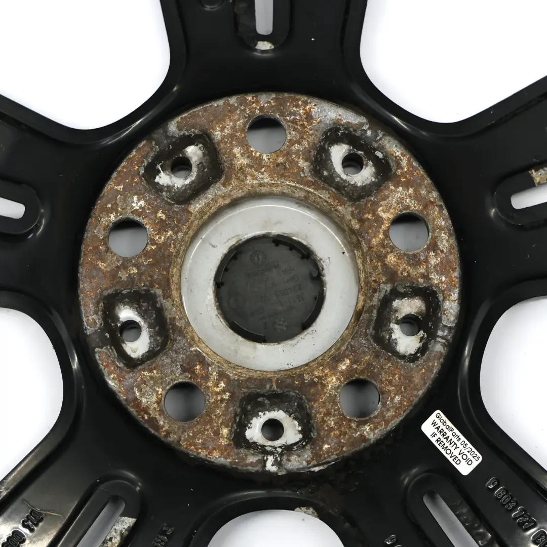 Mini Cooper R60 R61 Black Wheel Alloy Rim 18" ET:52 7,5J 5-Star Double Spoke 127 - SKU 9803727-4 - Part number 9803727