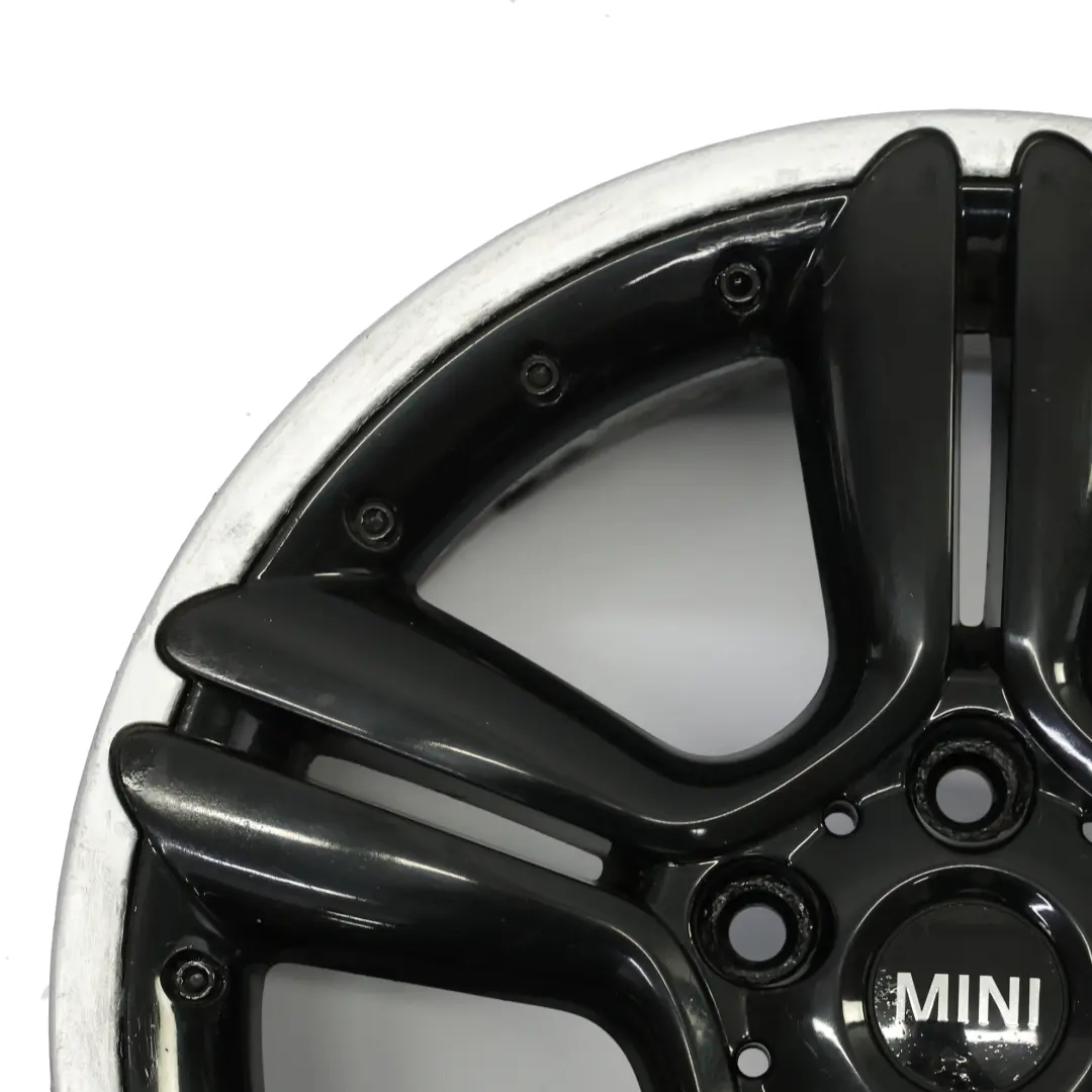 Mini Cooper R60 R61 Cerchio in lega nero 18" ET:52 7,5J 5-Star Doppie razze 127 - SKU 9803727-4 - Numero di parte 9803727