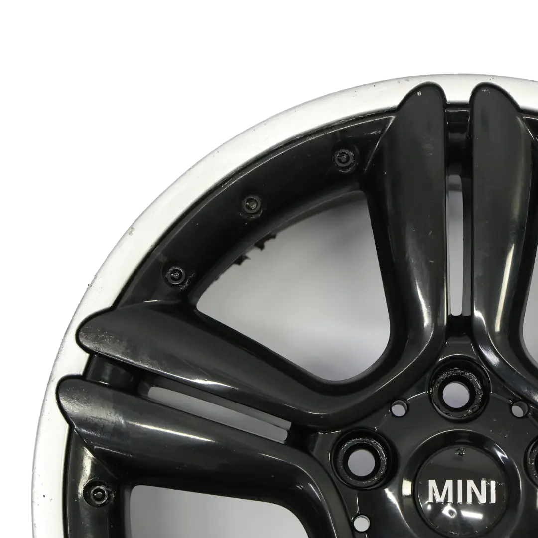 Mini Cooper R60 R61 Black Wheel Alloy Rim 18" ET:52 7,5J 5-Star Double Spoke 127 - SKU 9803727-7 - Part number 9803727