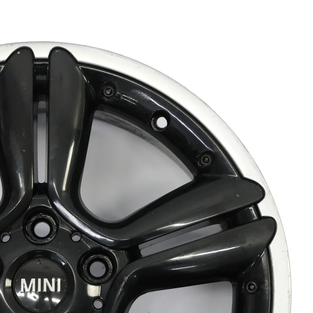 Mini Cooper R60 R61 Black Wheel Alloy Rim 18" ET:52 7,5J 5-Star Double Spoke 127 - SKU 9803727-7 - Part number 9803727