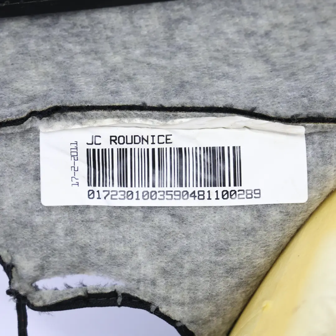 Mini R60 Countryman Sport Front Seat Backrest back Rest Cloth Fabric Left N/S - SKU 9805137-1 - Part number 9805137