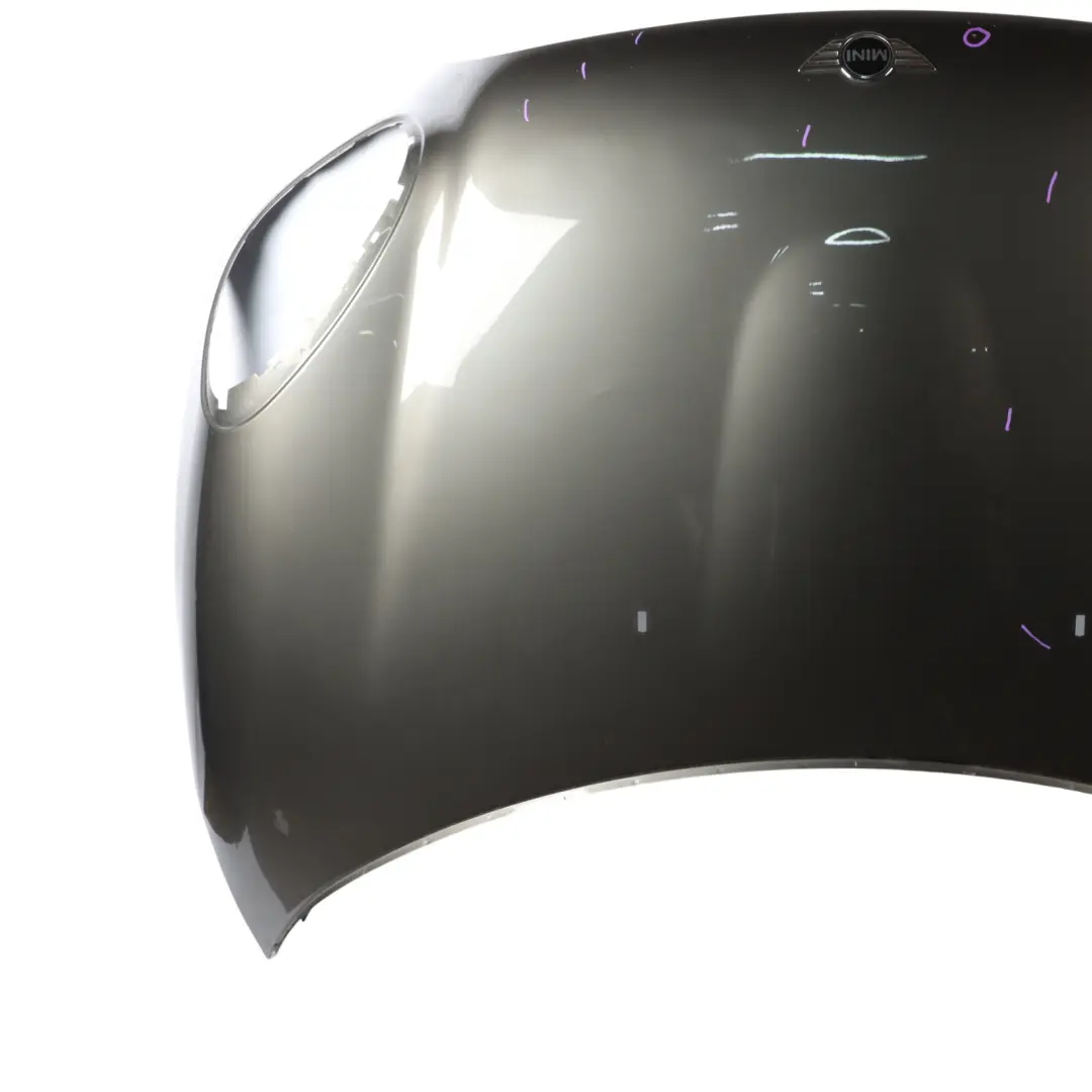 Hood Bonnet Engine Cover Panel Royal Grey Metallic - A48 to Mini Countryman R60 with Part number 9805935 Mini Countryman R60 Hood Bonnet Engine Cover Panel Royal Grey Metallic - A48 - SKU 9805935-ROG1 - Part number 9805935