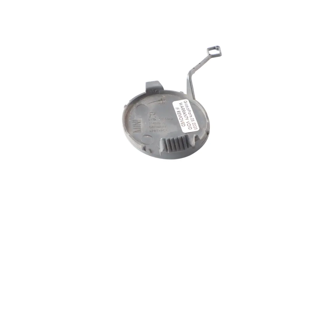 Mini Cooper R60 Cover Flap Towing Eye Rear Bumper Right O/S Royal Grey - A48 - SKU 9805942-ROG - Part number 9805942