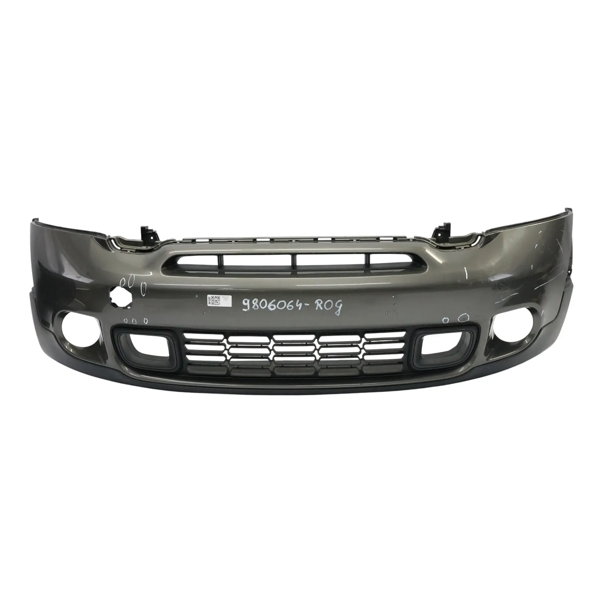 Mini R60 Front Bumper Trim Cooper S Covering Panel Royal Grey Metallic - A48