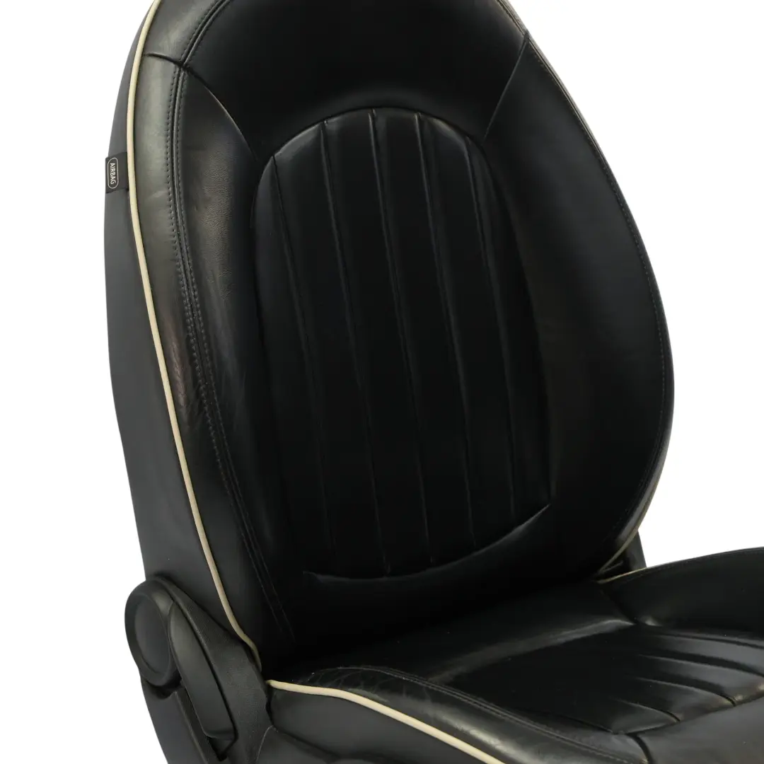 Fotel Sport Prawy Przód Grzany Skóra Czarna do Mini Cooper One R60 o numerze 9806616 Mini Cooper One R60 Fotel Sport Prawy Przód Grzany Skóra Czarna - SKU 9806616-2 - Numer Części 9806616