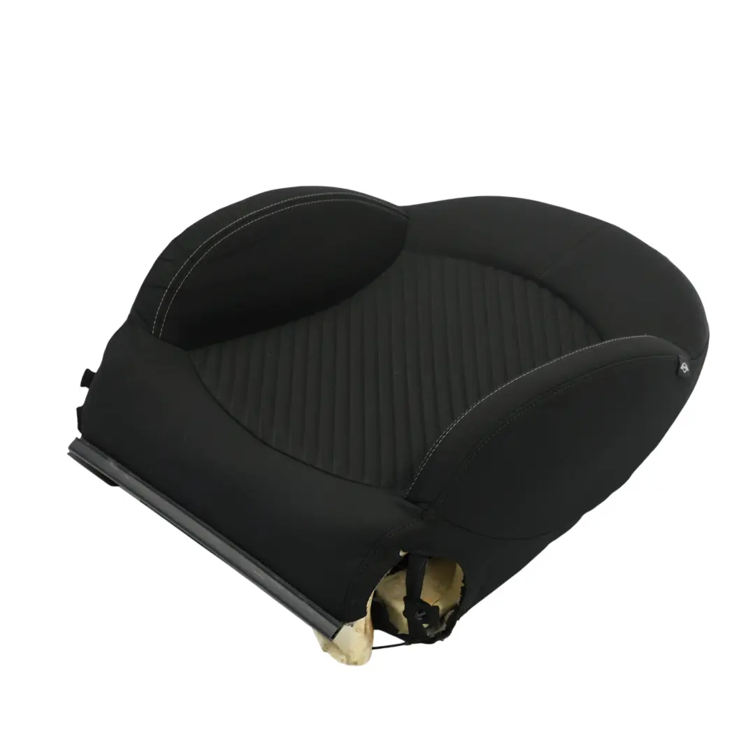 Front Right O/S Seat Backrest Cloth Fabric Diagonal Track to Mini R60 Countryman with Part number 9811296 Mini R60 Countryman Front Right O/S Seat Backrest Cloth Fabric Diagonal Track - SKU 9811296 - Part number 9811296