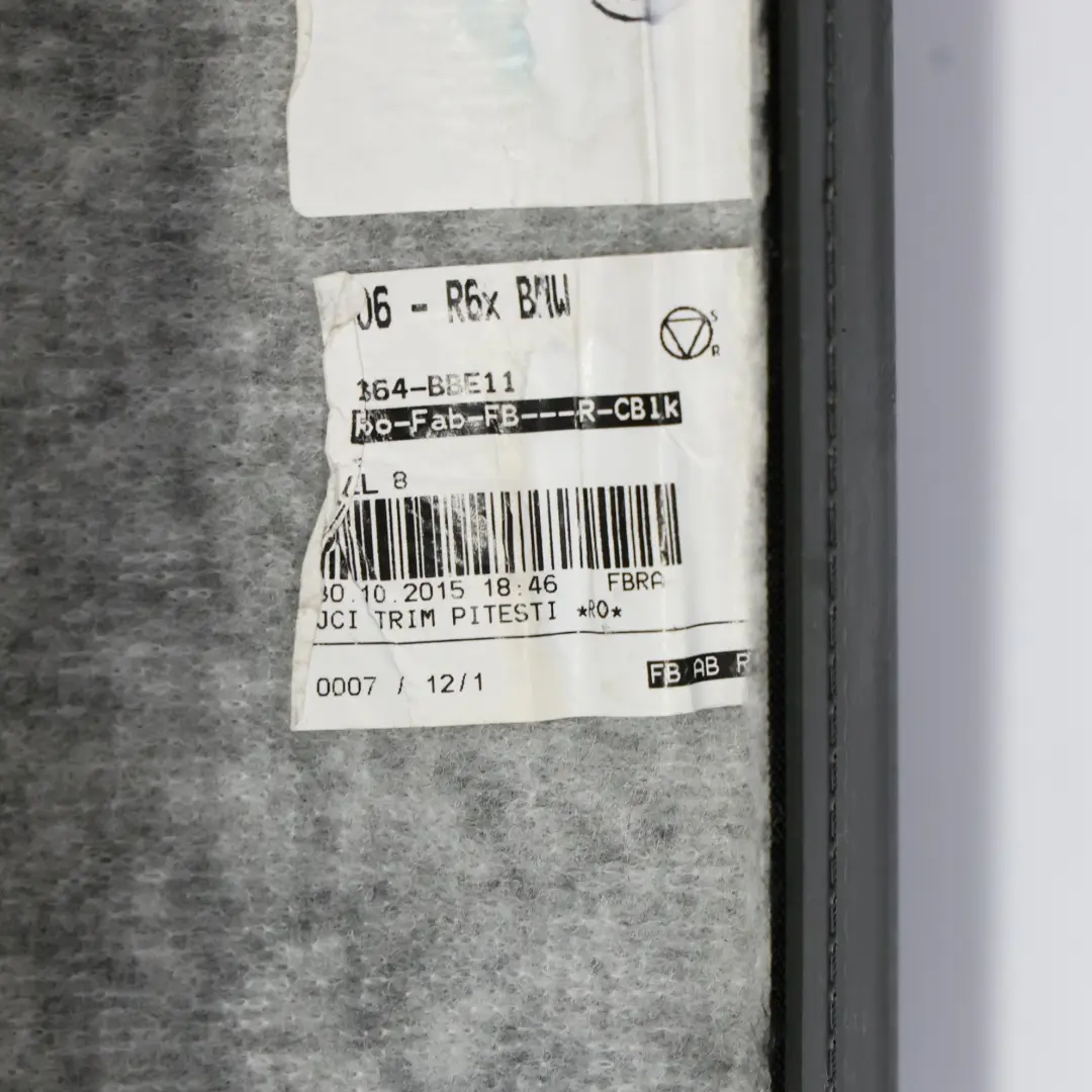 Mini R60 Countryman Siège Avant Droit Dossier Tissu Voie Diagonale - SKU 9811296 - Numéro de pièce 9811296