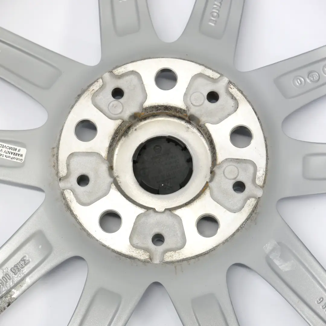 Mini R60 R61 Silver Cerchio In Lega 17" 7J Et:50 Triangolo Raggi 141 - SKU 9811730-1 - Numero di parte 9811730