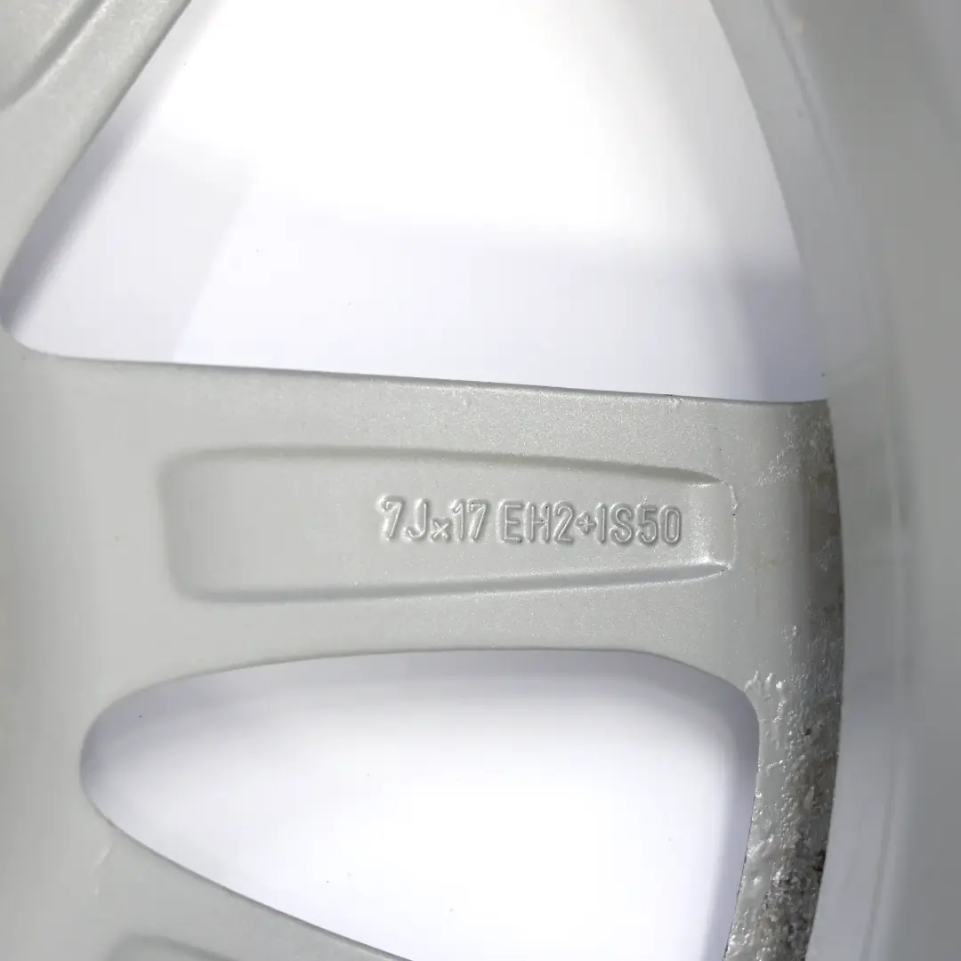 Mini R60 R61 Silver Cerchio In Lega 17" 7J Et:50 Triangolo Raggi 141 - SKU 9811730-1 - Numero di parte 9811730