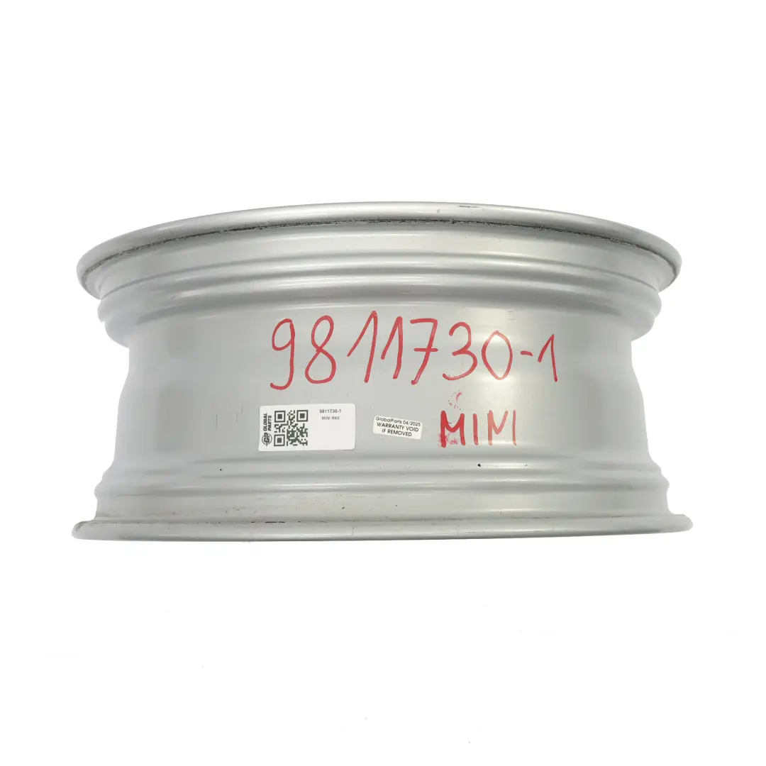 Mini R60 R61 Silver Cerchio In Lega 17" 7J Et:50 Triangolo Raggi 141 - SKU 9811730-1 - Numero di parte 9811730