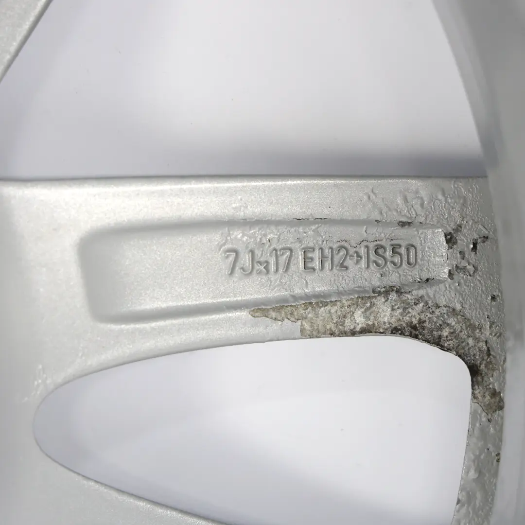 Mini R60 R61 Silber Alufelge Alu Felge 17" 7J ET:50 5-Star Triangle Spoke 141 - SKU 9811730-2 - Teilenummer 9811730