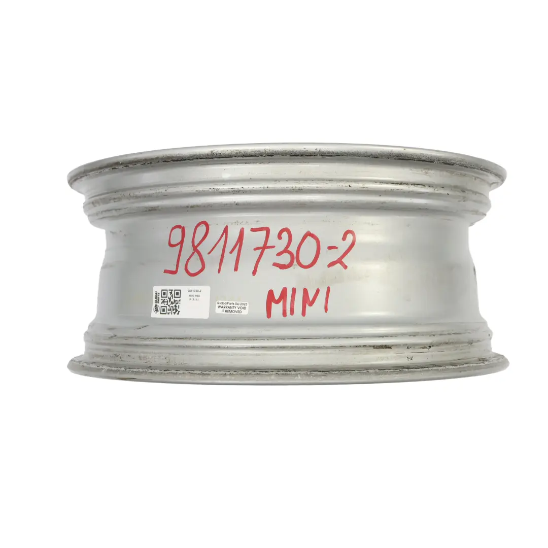 Mini R60 R61 Silver Cerchio In Lega 17" 7J Et:50 Triangle Spoke 141 - SKU 9811730-2 - Numero di parte 9811730