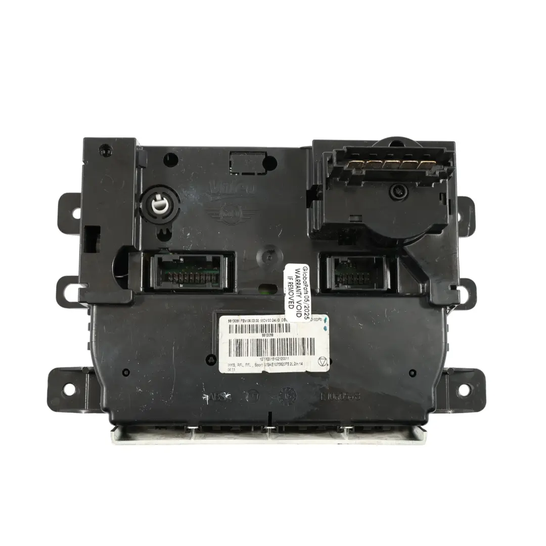 Panneau De Climatisation Mini R60 R61 Interrupteur Commande Chauffage pour à propos du numéro de pièce 9812029 Panneau De Climatisation Mini R60 R61 Interrupteur Commande Chauffage - SKU 9812029-2 - Numéro de pièce 9812029