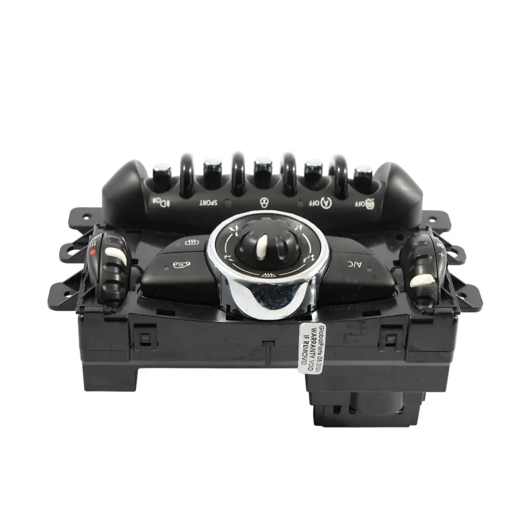Air Conditioning Panel Mini R60 R61 Heater Control Unit Switch - SKU 9812029-2 - Part number 9812029
