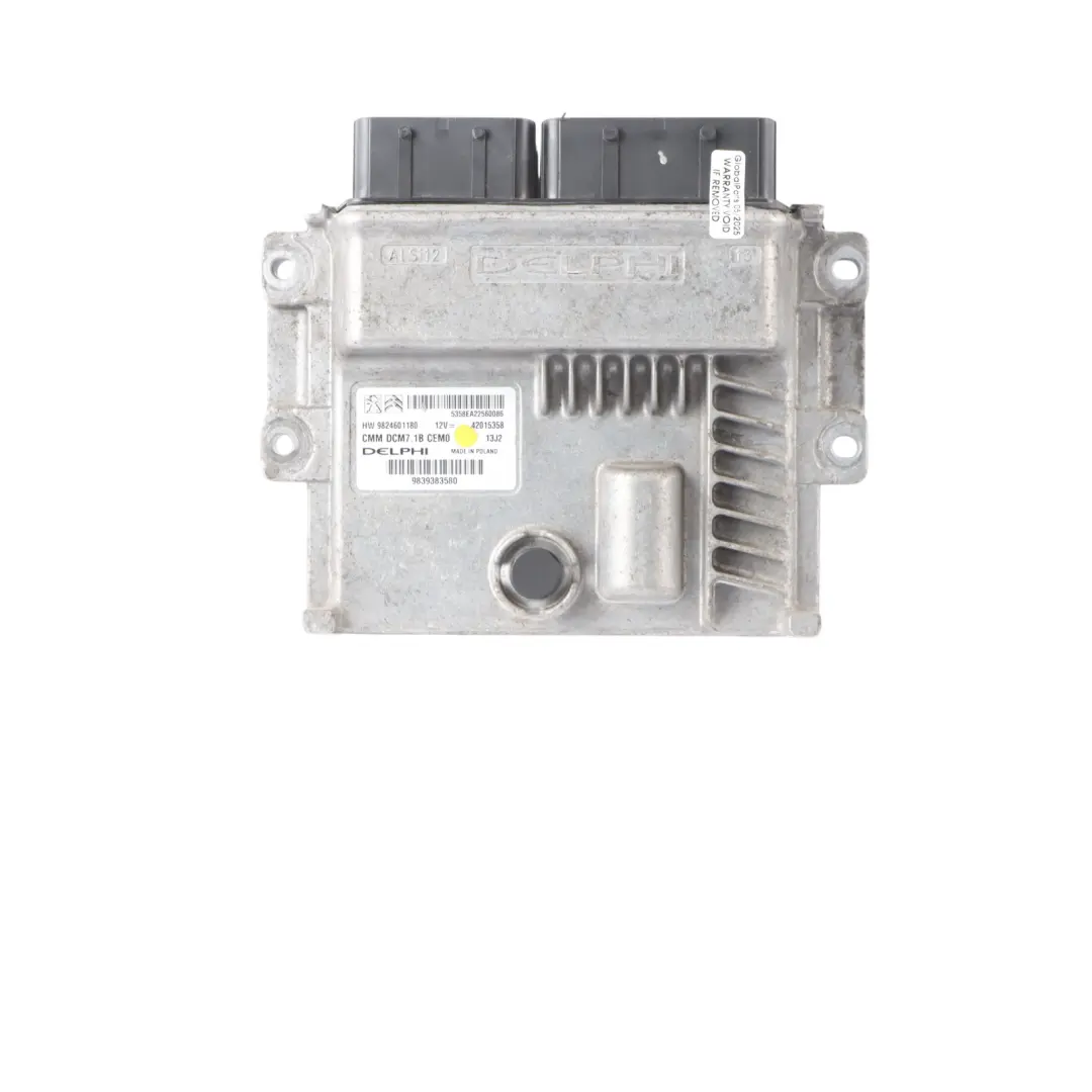  Citroen Relay III 2.2 DW12RUD Engine Module ECU Kit Ignition + Key - SKU 9824601180-1 - Part number 9824601180