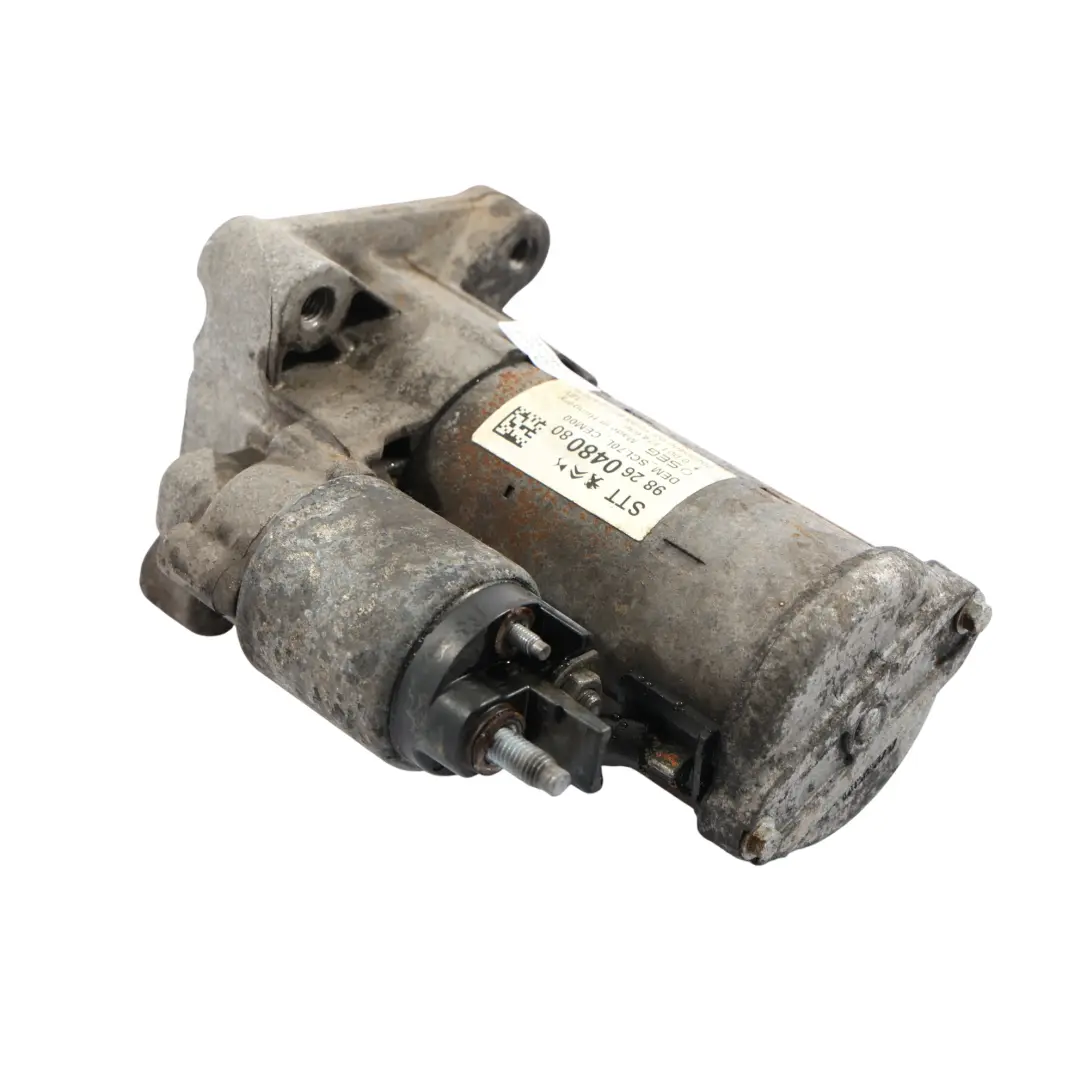 Citroen Jumper 2.2 HDI Motor De Arranque Diesel para con número de pieza 9826048080 Citroen Jumper 2.2 HDI Motor De Arranque Diesel - SKU 9826048080 - Número de pieza 9826048080