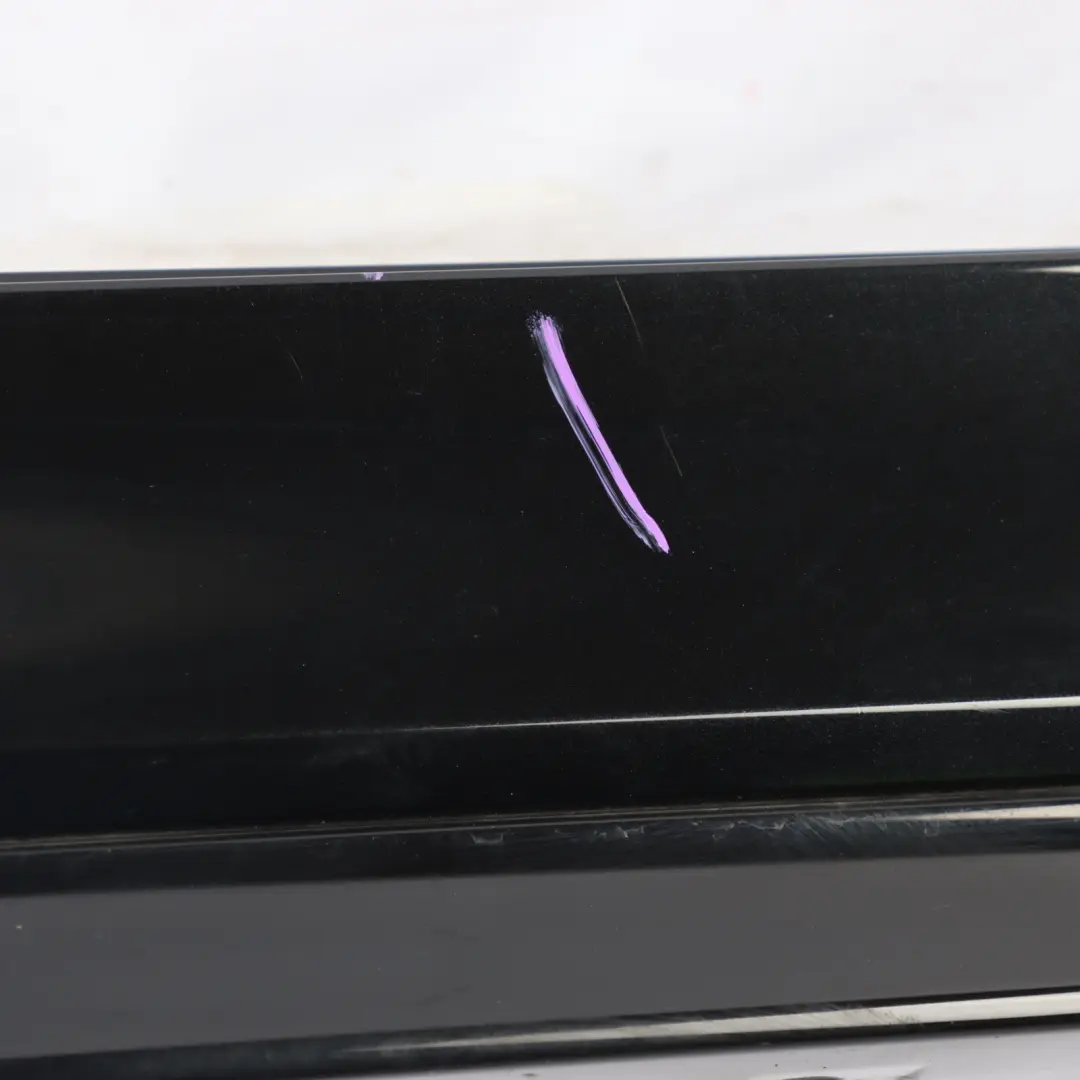 Side Skirt M Sport Sill Strip Right O/S Black Sapphire Metallic - 475 to BMW F40 with Part number 9850692 BMW F40 Side Skirt M Sport Sill Strip Right O/S Black Sapphire Metallic - 475 - SKU 9850692-BS - Part number 9850692