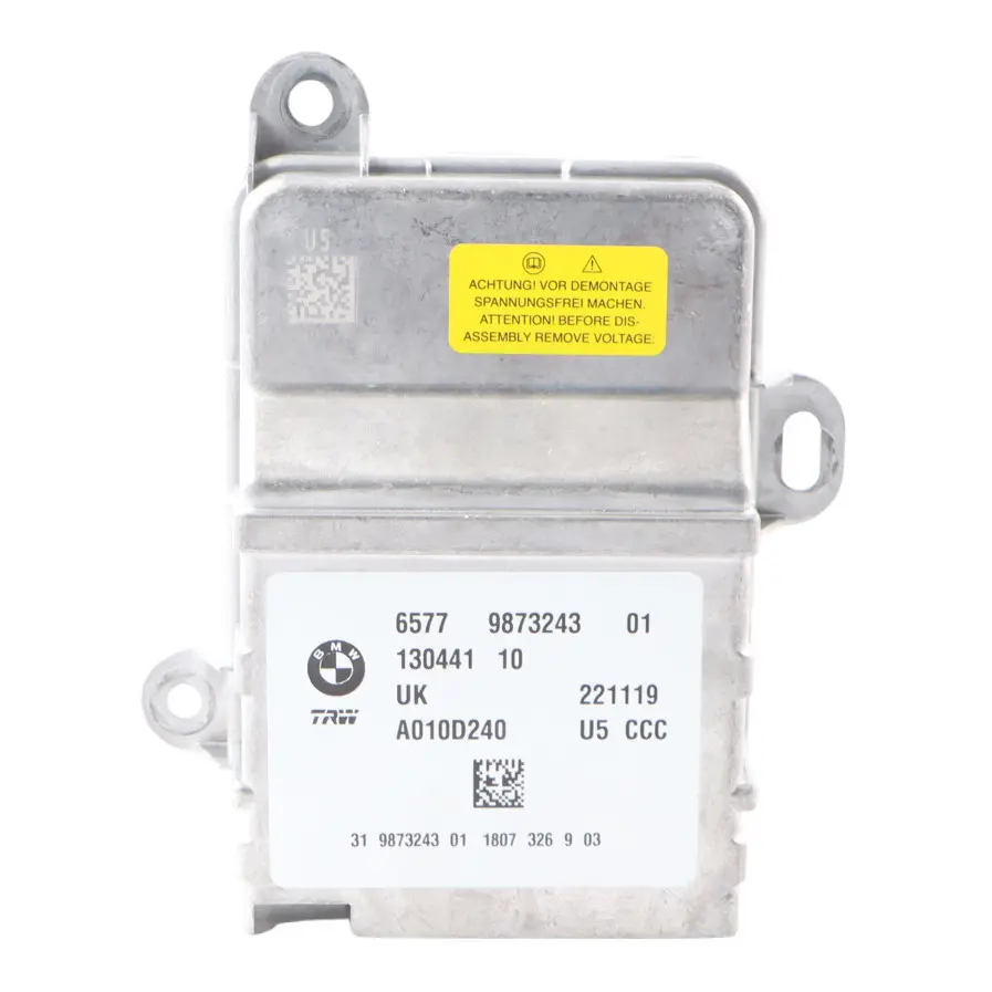 Module Control Unit Sensor ECU to Mini F54 F55 F56 F60 Air with Part number 9873243 Mini F54 F55 F56 F60 Air Module Control Unit Sensor ECU - SKU 9873243 - Part number 9873243