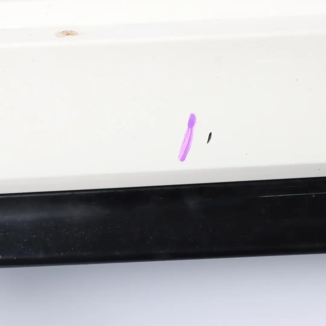 BMW F40 Side Skirt M Sport Sill Strip Left N/S Alpinweiss 3 White - 300 - SKU 9881574-AW1 - Part number 9881574