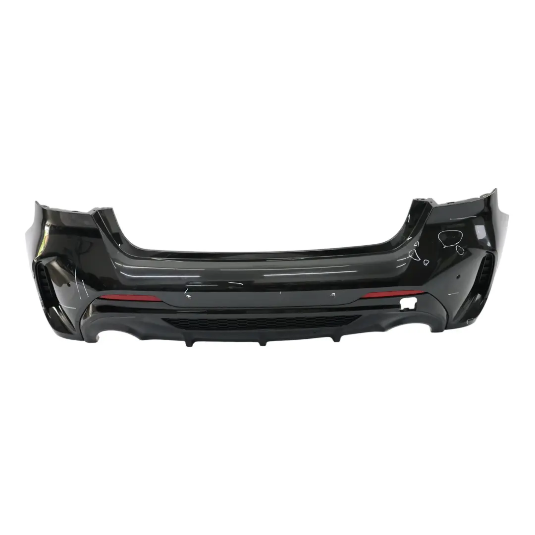 Bumper M Sport Trim Panel PDC Black Sapphire Metallic - 475 to BMW F40 Rear with Part number 9881579 BMW F40 Rear Bumper M Sport Trim Panel PDC Black Sapphire Metallic - 475 - SKU 9881579-BS1 - Part number 9881579