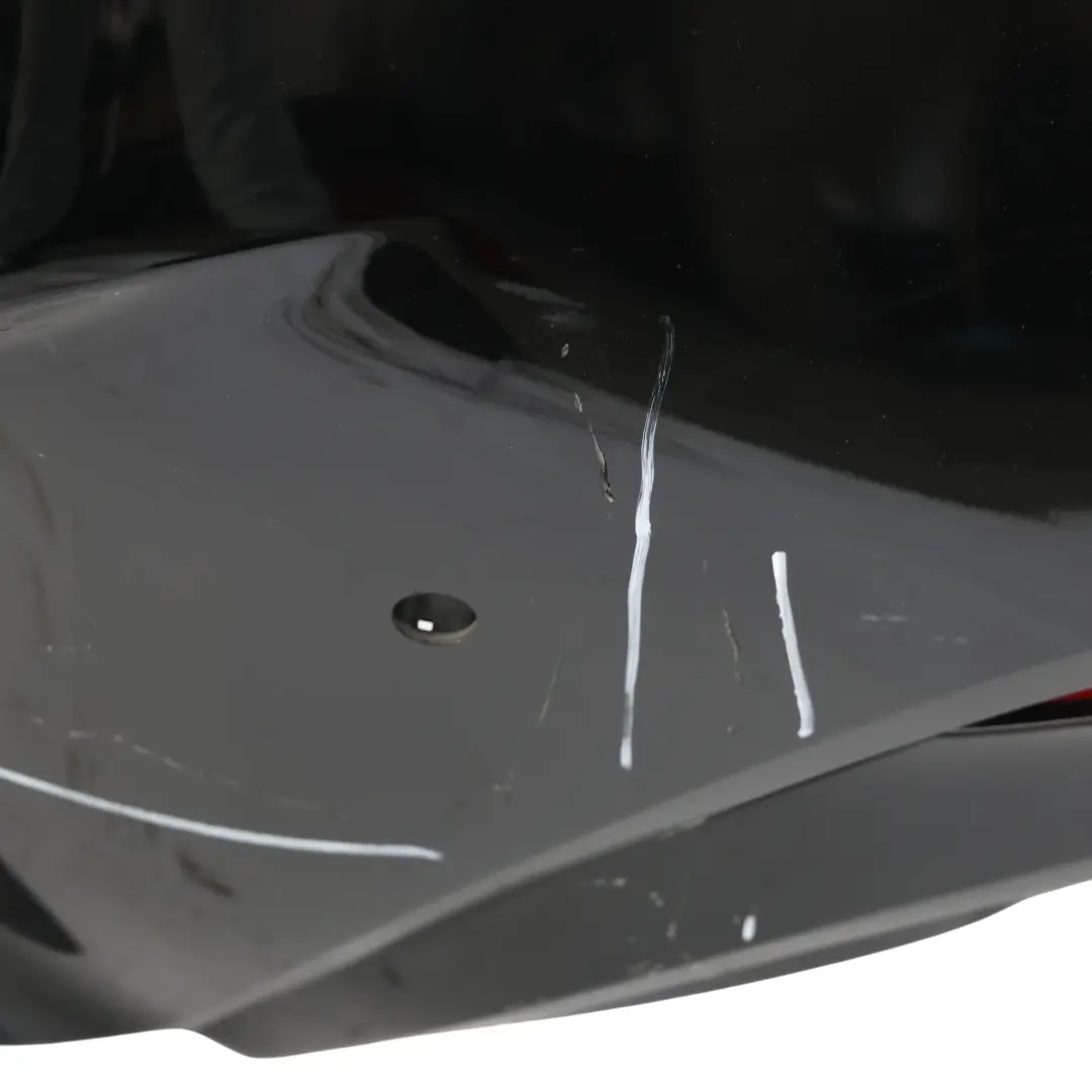 Bumper M Sport Trim Panel PDC Black Sapphire Metallic - 475 to BMW F40 Rear with Part number 9881579 BMW F40 Rear Bumper M Sport Trim Panel PDC Black Sapphire Metallic - 475 - SKU 9881579-BS1 - Part number 9881579