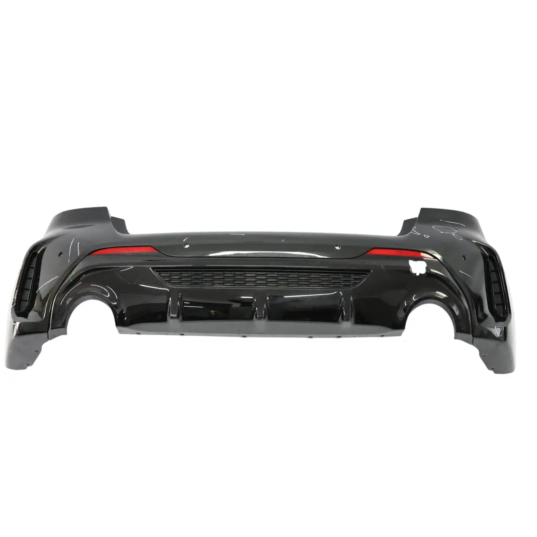 Bumper M Sport Trim Panel PDC Black Sapphire Metallic - 475 to BMW F40 Rear with Part number 9881579 BMW F40 Rear Bumper M Sport Trim Panel PDC Black Sapphire Metallic - 475 - SKU 9881579-BS1 - Part number 9881579